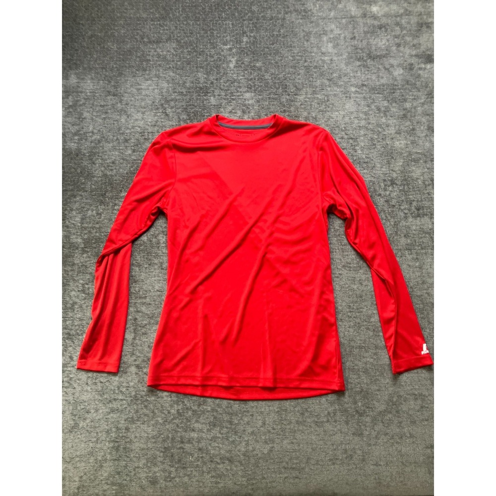 Russell Athletic Shirt Womens Small Red Moisture Wicking Performance Dri-Power